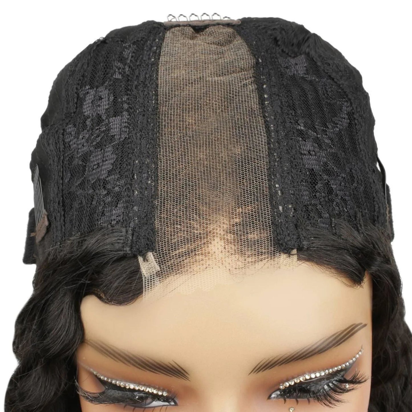 Glueless Deep Wave 2x6 HD Lace Closure Wig