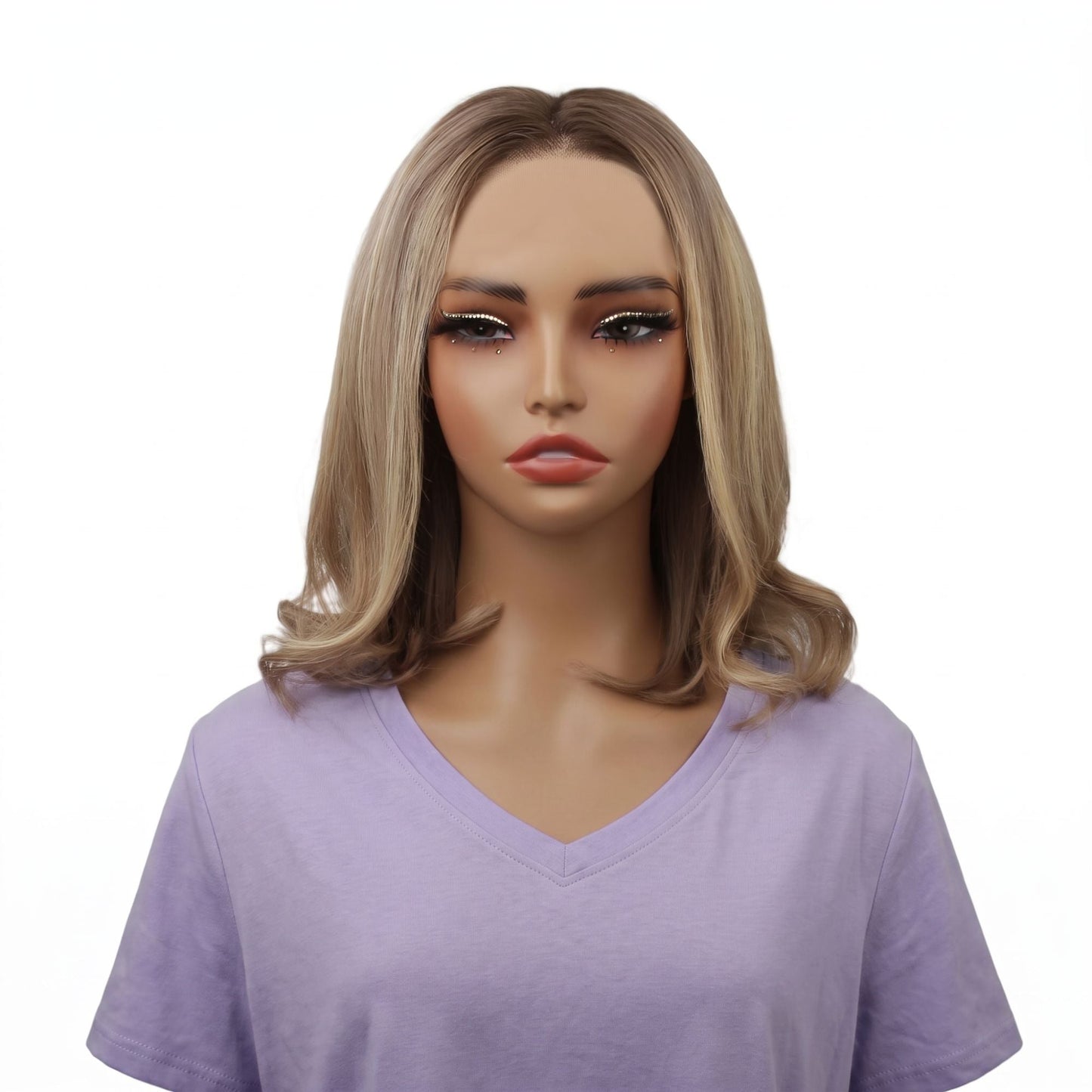 Raw Platinum Flip Glueless 5x5 HD Lace Closure Bob Wig